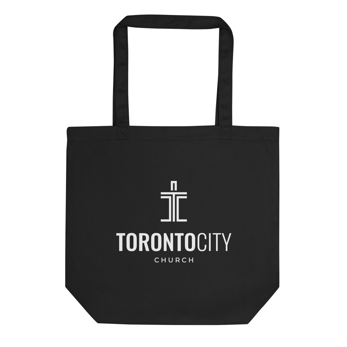 City on a Hill Black Eco Tote Bag