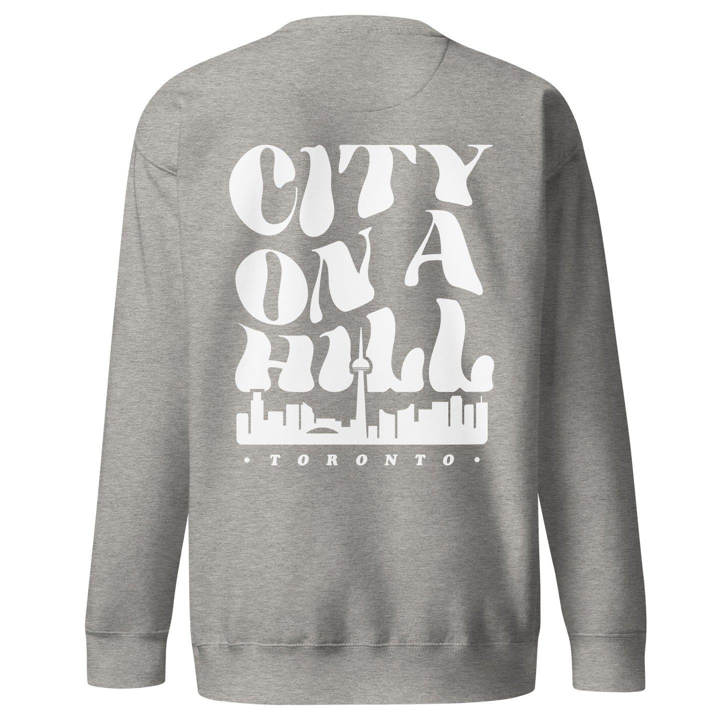 City on a Hill Grey Unisex Premium Sweatshirt