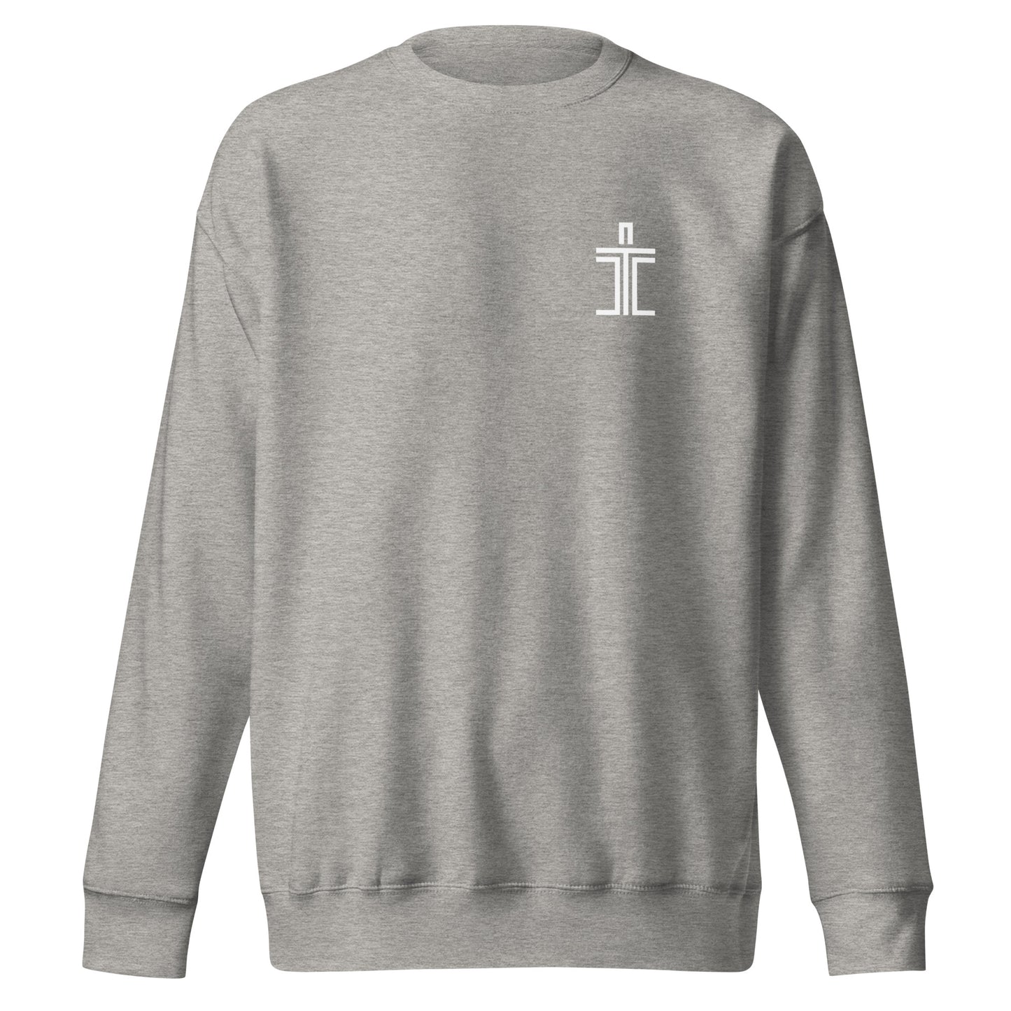 City on a Hill Grey Unisex Premium Sweatshirt