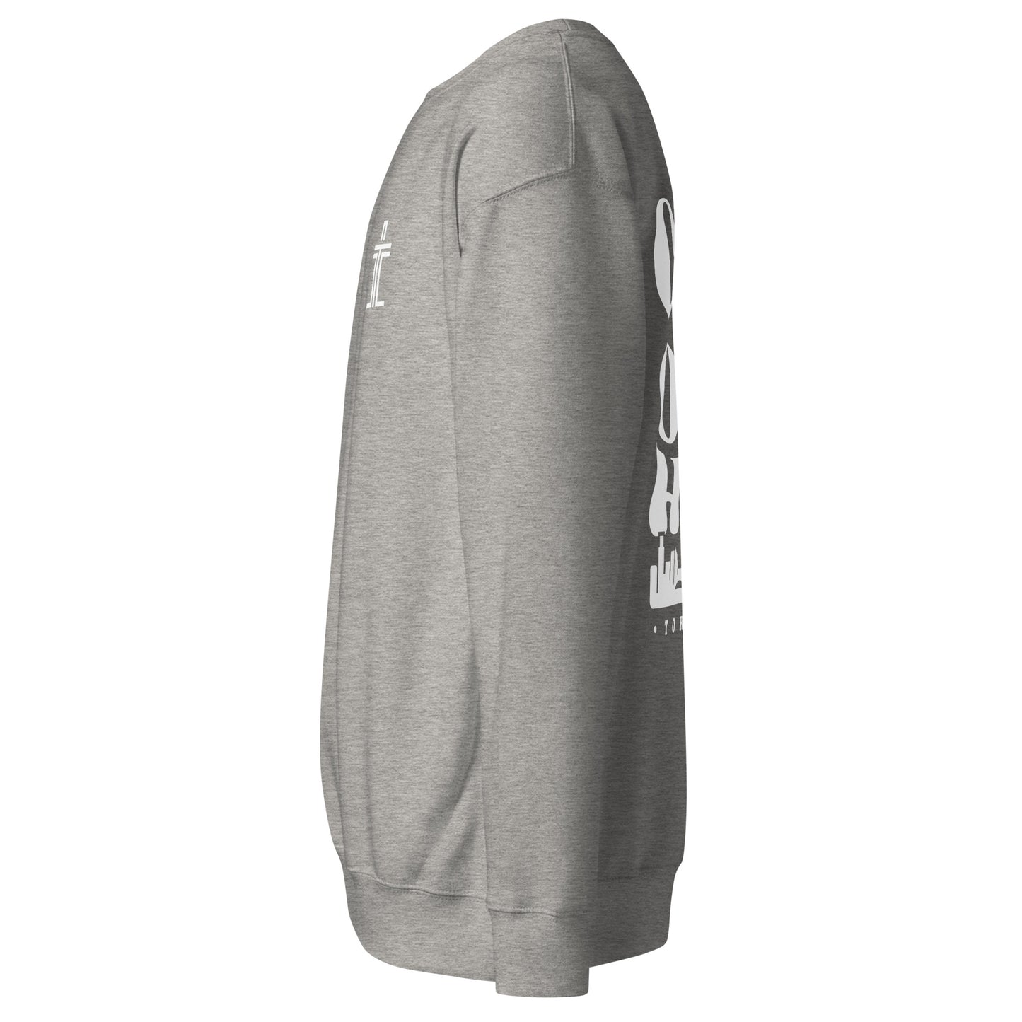 City on a Hill Grey Unisex Premium Sweatshirt