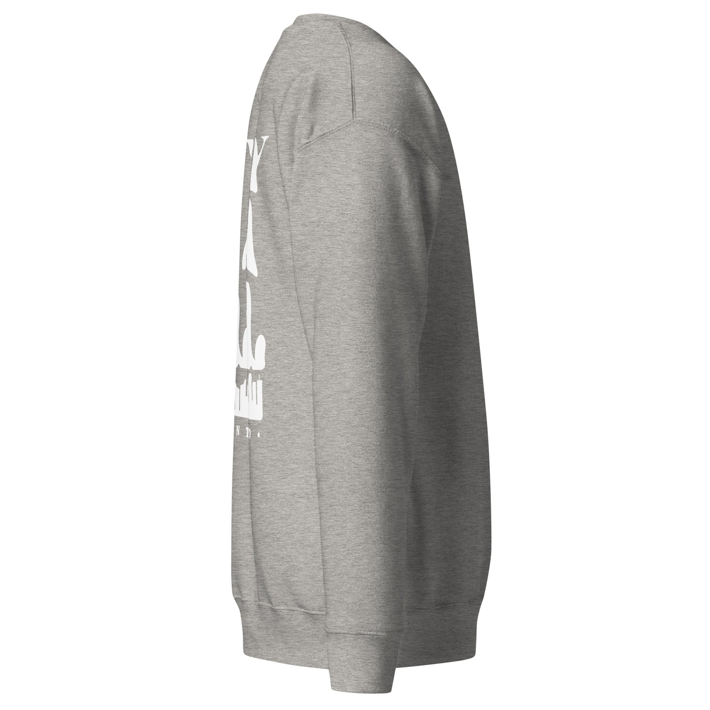 City on a Hill Grey Unisex Premium Sweatshirt