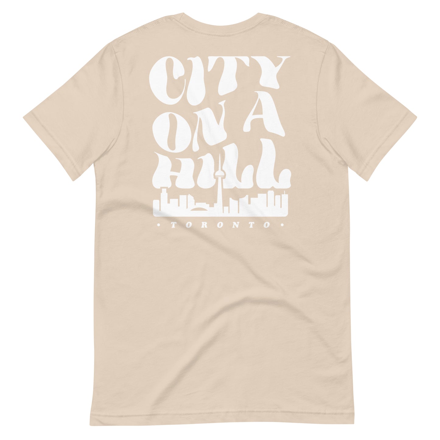 City on a Hill Cream Unisex t-shirt